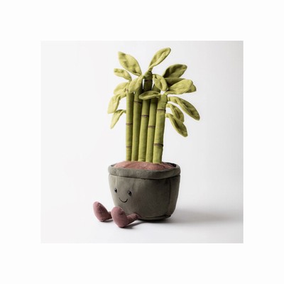 Jellycat Potted Bamboo Australia | 604579NYF